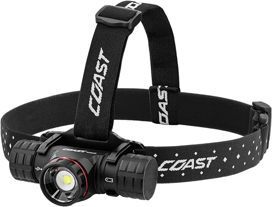 Coast Rechargeable Dual Power Headlamp Xph34r 2075 Lumen &gt;