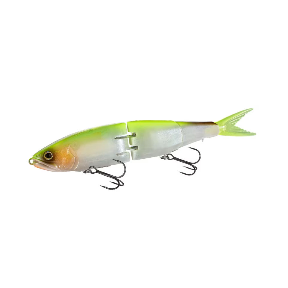 Shimano Armajoint Flash Boost 190mm 53g Floating Hard Body Swimbait Lure [cl:chartreuse White]