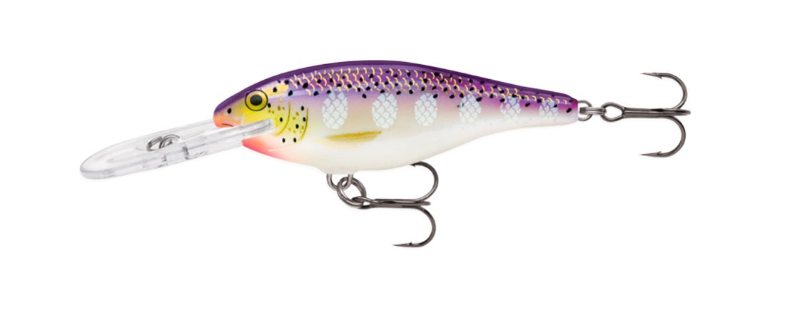 Rapala Shad Rap 90mm 15g Deep Diver Hard Body Lure [cl:purpledescent]