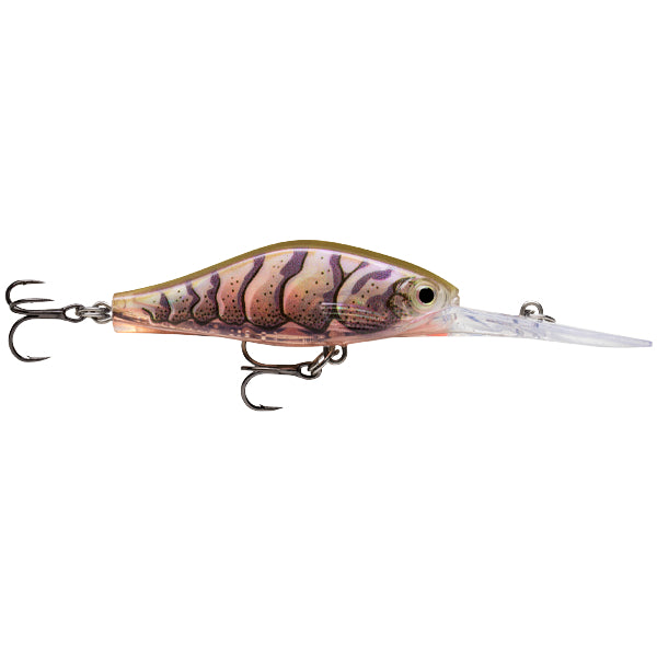 Rapala Shadow Rap Jack Deep 70mm 10g Deep Diver Hard Body Lure [cl:purple Prawn Uv]