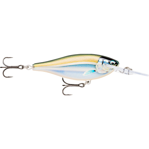 Rapala Shad Rap Elite 75mm 12g Deep Diver Hard Body Lure [cl:gilded Mangrove Minnow]