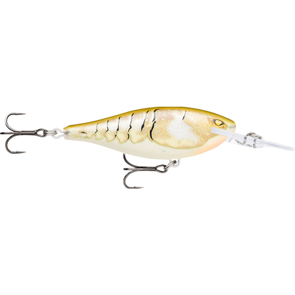 Rapala Shad Rap Elite 75mm 12g Deep Diver Hard Body Lure [cl:plated Bone Craw]