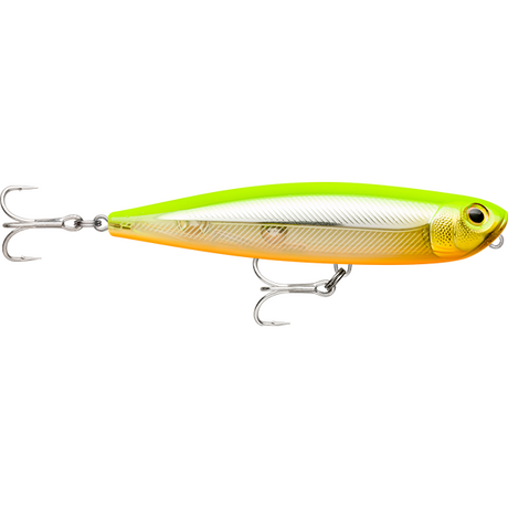 Rapala Precision Extreme Pencil Saltwater 107mm  21g Floating Stickbait Lure [cl:flake Hot Chartreuse]