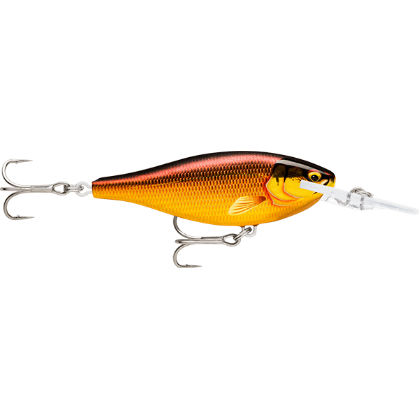 Rapala Shad Rap Elite 95mm 18g Hard Body Lure [cl:gilded Golden Albumus]