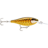 Rapala Shad Rap Elite 95mm 18g Hard Body Lure [cl:gilded Striped Grey Shine]