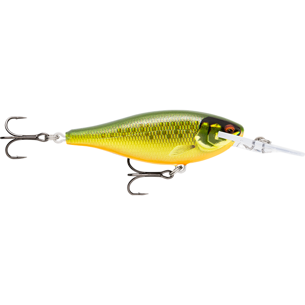 Rapala Shad Rap Elite 95mm 18g Hard Body Lure [cl:gilded Scaled Roach]