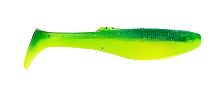 Rapala Crush City 5.5&quot; Heavy Hitter Soft Plastic Lure [cl:budgie Silver Flake]