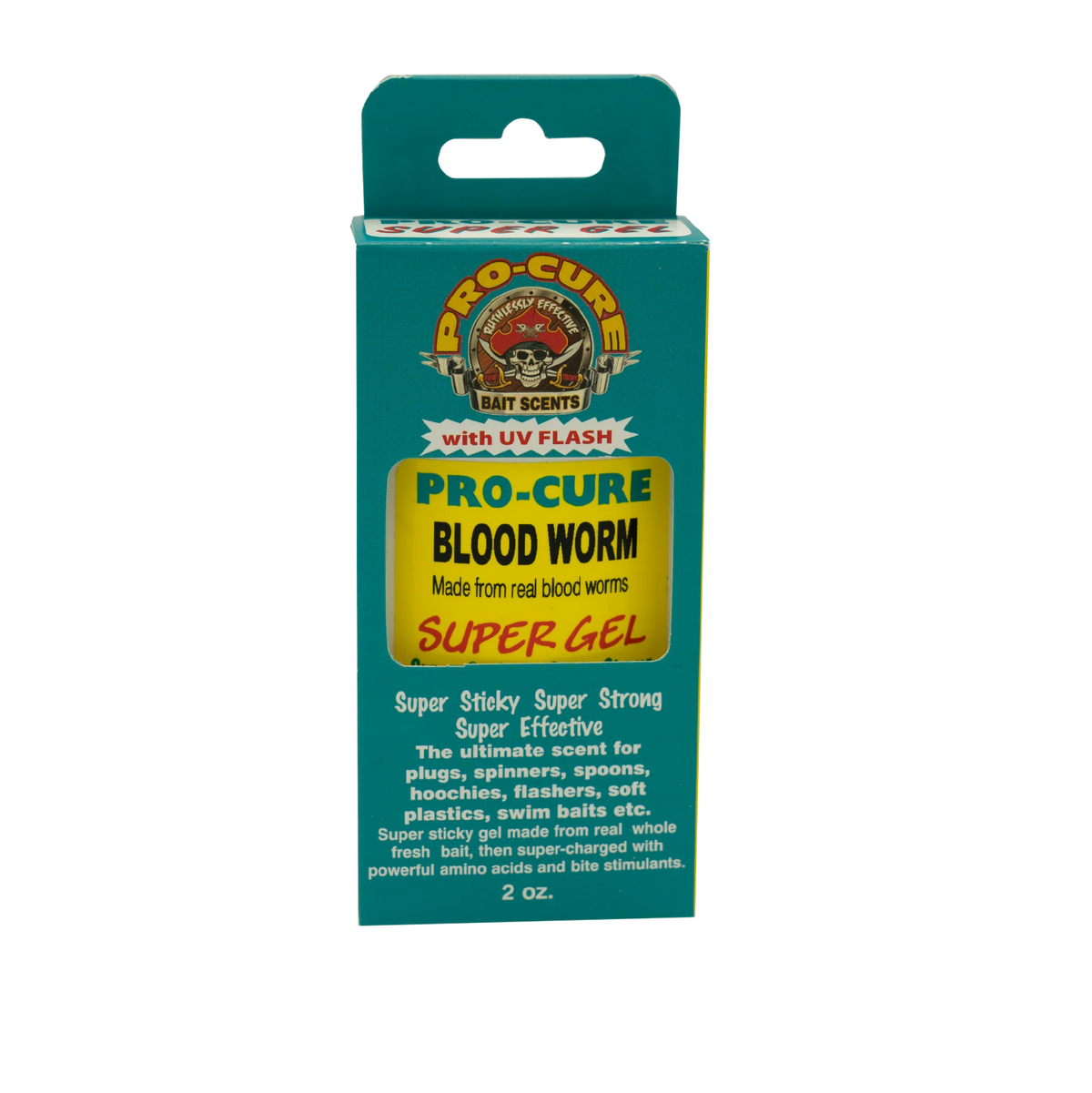 Pro Cure Super Gel 2oz Fishing Scent [cl:bloodworm]