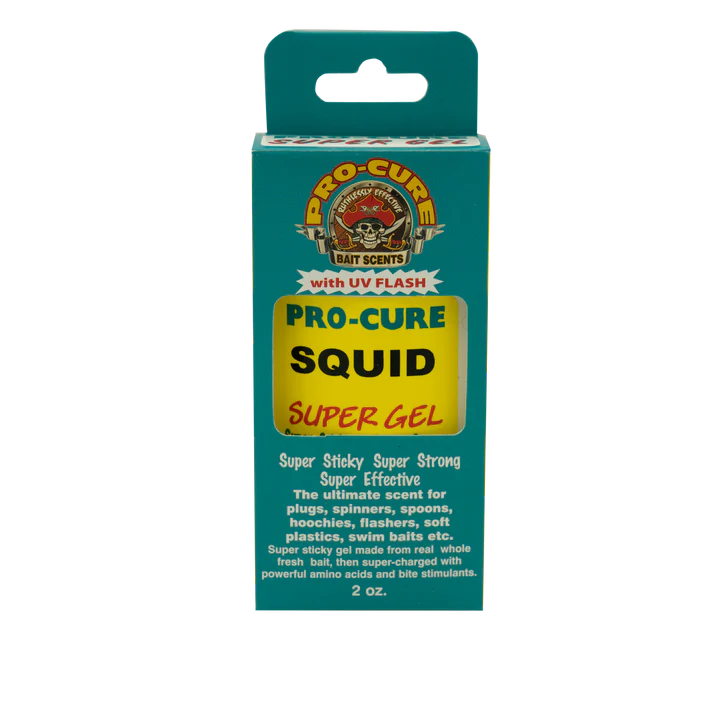 Pro Cure Super Gel 2oz Fishing Scent [cl:squid]