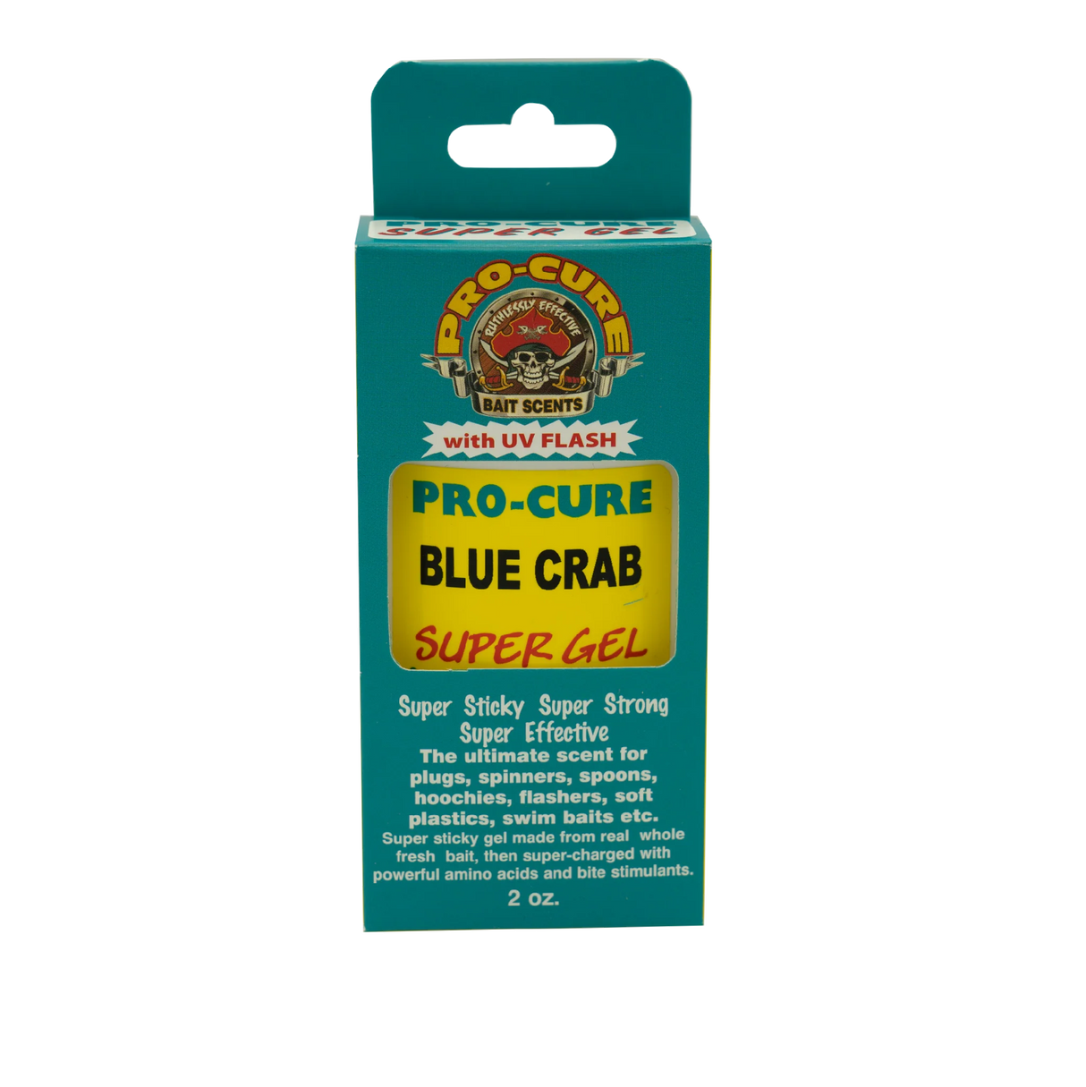 Pro Cure Super Gel 2oz Fishing Scent [cl:blue Crab]