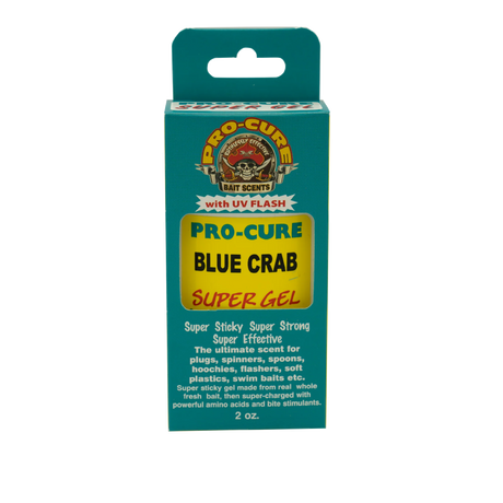 Pro Cure Super Gel 2oz Fishing Scent [cl:blue Crab]