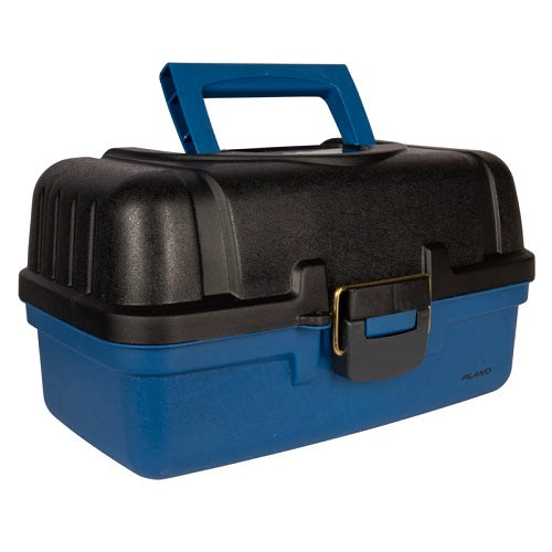 Plano 61 Series 2 Tray Tackle Box Blue Black