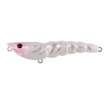 Berkley Pro-tech Prawn Walker 75mm 6g Floating Stickbait Lure [cl:pearl White Pink]