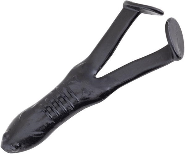 Berkley Powerbait 3.9&quot; Paddle Frog Soft Plastic Lure &gt;^ [cl:black]