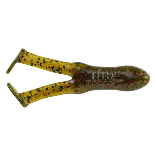 Berkley Powerbait 3.9&quot; Paddle Frog Soft Plastic Lure &gt;^ [cl:watermelon Red]