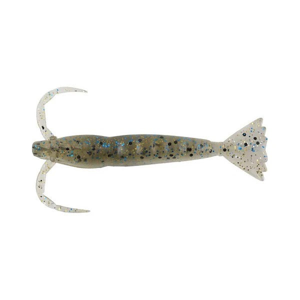 Berkley Powerbait 4&quot; Shrimp Soft Plastic Lure [cl:blue Shiner Gold]