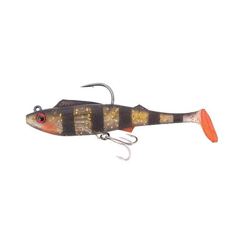 Berkley 5.5&quot; Shimma Pro Rig Soft Plastic Swimbait Lure [cl:dirty Perch]