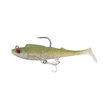 Berkley 5.5" Shimma Pro Rig Soft Plastic Swimbait Lure [cl:olive Glitter]