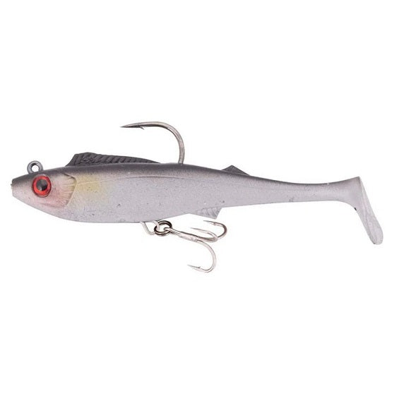 Berkley 6.5&quot; Shimma Pro Rig Soft Plastic Lure [cl:silver Ghost]