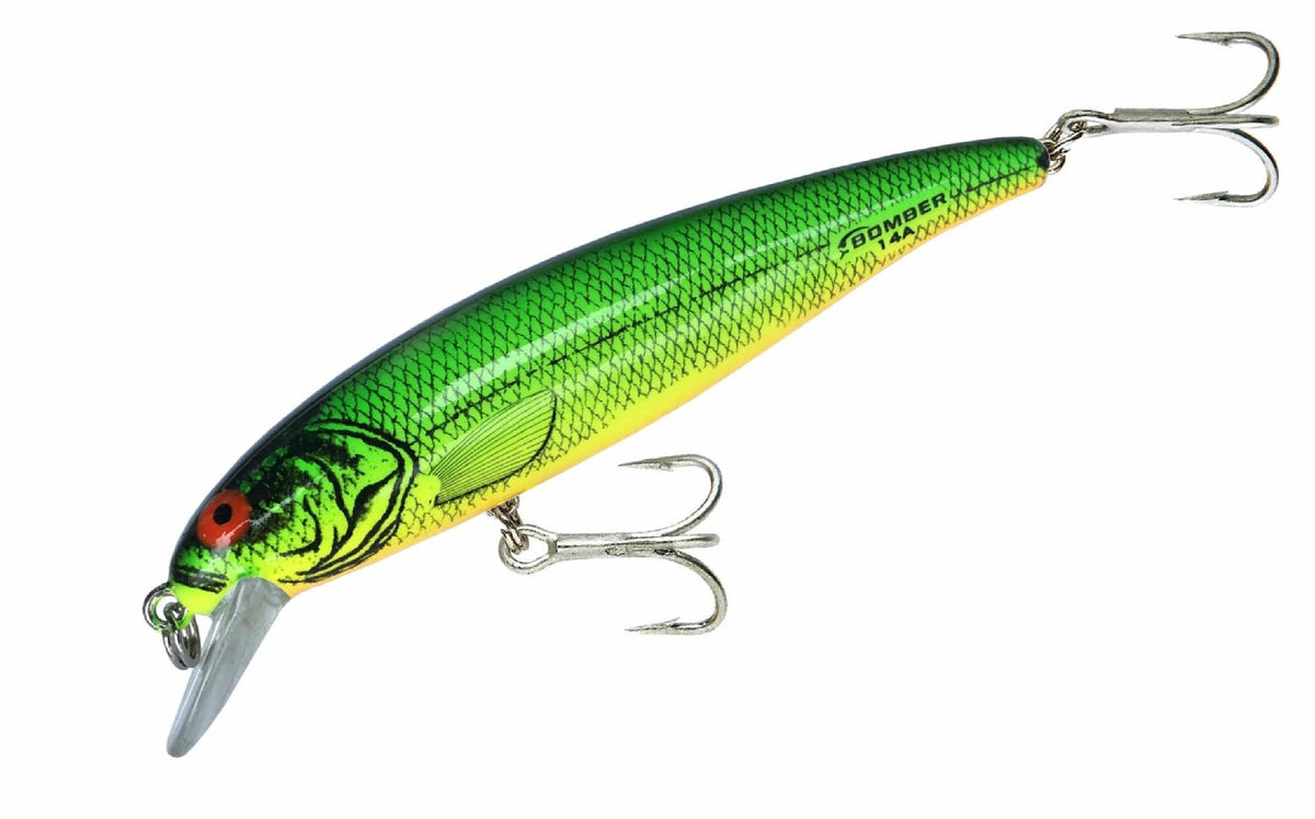 Bomber B14 Long A 89mm 10.6g Shallow Dver Hard Body Lure [cl:xm7-hd]