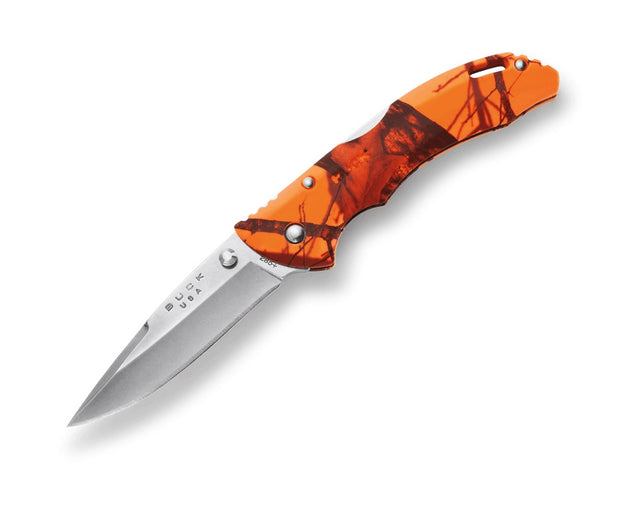 Buck 285 Bantam Blw Folding Knife Blaze Camo