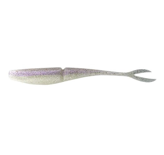 Daiwa Baitjunkie 7'' Jerkshad Soft Plastic Lure [cl:white Magic]