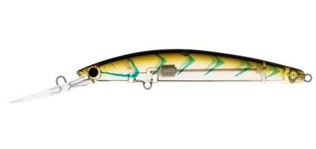 Daiwa Double Clutch 75mm 5g Shallow Diver Jerkbait Hard Body Lure [cl:blue Suji Prawn]