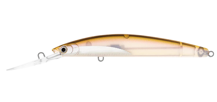 Daiwa Double Clutch 75mm 5g Shallow Diver Jerkbait Hard Body Lure [cl:chrome Belly]