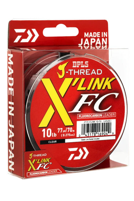 Daiwa J-thread X'link Fc Fluorocarbon Leader [sz:6lb 70m]