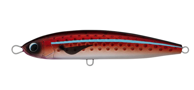 Daiwa Saltiga Rough Ride 140mm 47g Floating Stickbait Lure [cl:red Flash]