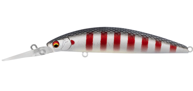 Daiwa Steez Current Master 93mm 12g Mid Diver Jerkbait Hard Body Lure [cl:bleeding Mullet]