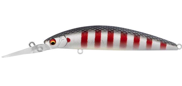 Daiwa Steez Current Master 93mm 12g Mid Diver Jerkbait Hard Body Lure [cl:bleeding Mullet]