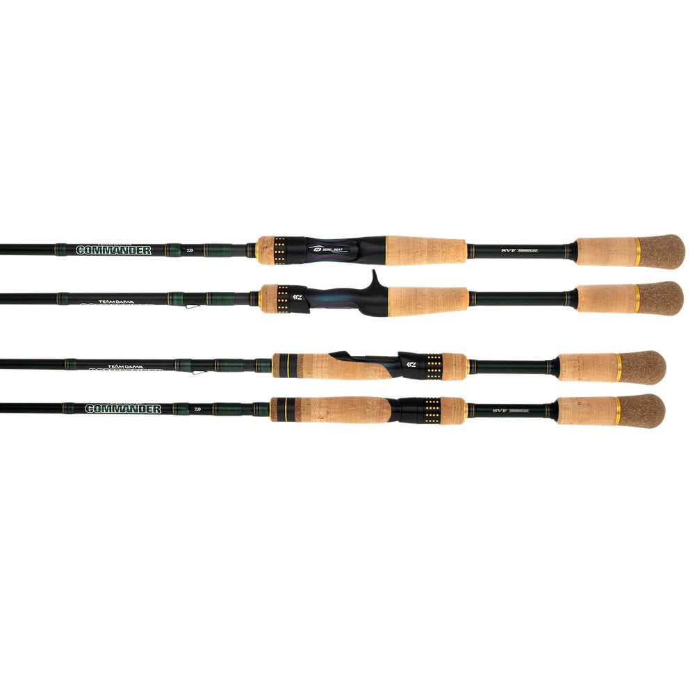 Daiwa 23 Commander Spinning Rod [sz: 7&#39;1&quot;/4-8kg/2pcbj/712mfs]