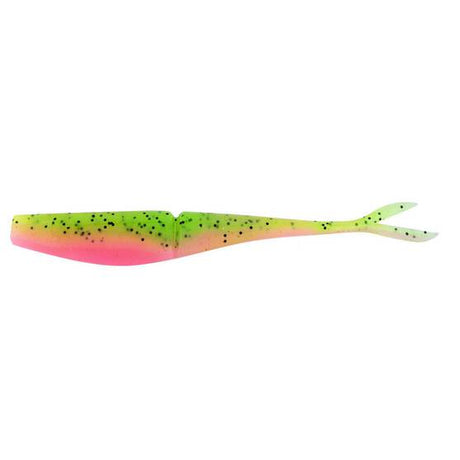 Daiwa Baitjunkie 7'' Jerkshad Soft Plastic Lure [cl:strawberry Ripple]