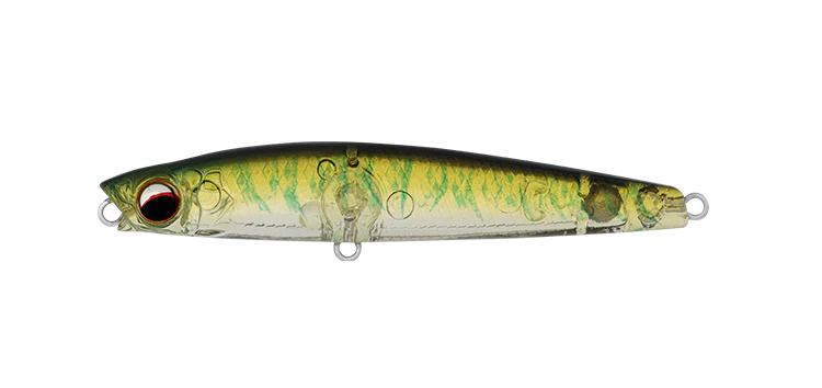 Daiwa Infeet Slippery Dog 65mm 3.8g Floating Stickbait Lure [cl:green Shrimp]