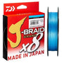 Daiwa J-braid Grand X8 Braided Fishing Line Island Blue 135m [sz:10lb]