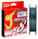 Daiwa J-braid Grand X8 Braided Fishing Line Multi Colour 300m