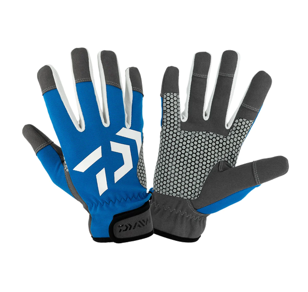 Daiwa Offshore Gloves Blue [sz:l]