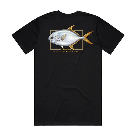 Simms Shirt Artist Tee Permit Fish It Well [sz:s]