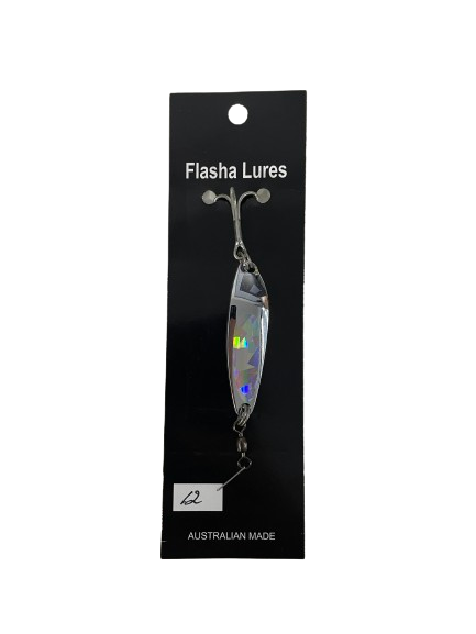 Flasha Spoon Prism Tape Metal Lure