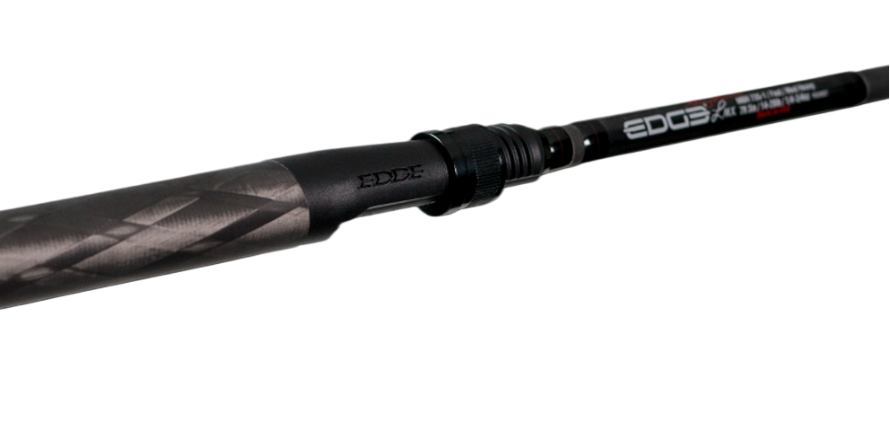 Edge Black Widow Baitcast Rod [sz:6&#39;6&quot;/10-17lb/1pc/bcr665]