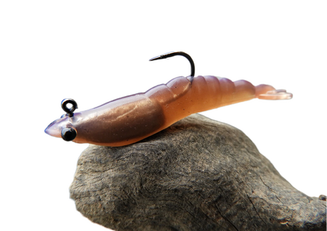 Mmd Soft Prawn 50mm Heavy Soft Plastic Lure ^