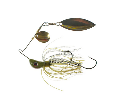 Bassman Carls Compact 1/4oz Spinnerbait Lure [cl:25]