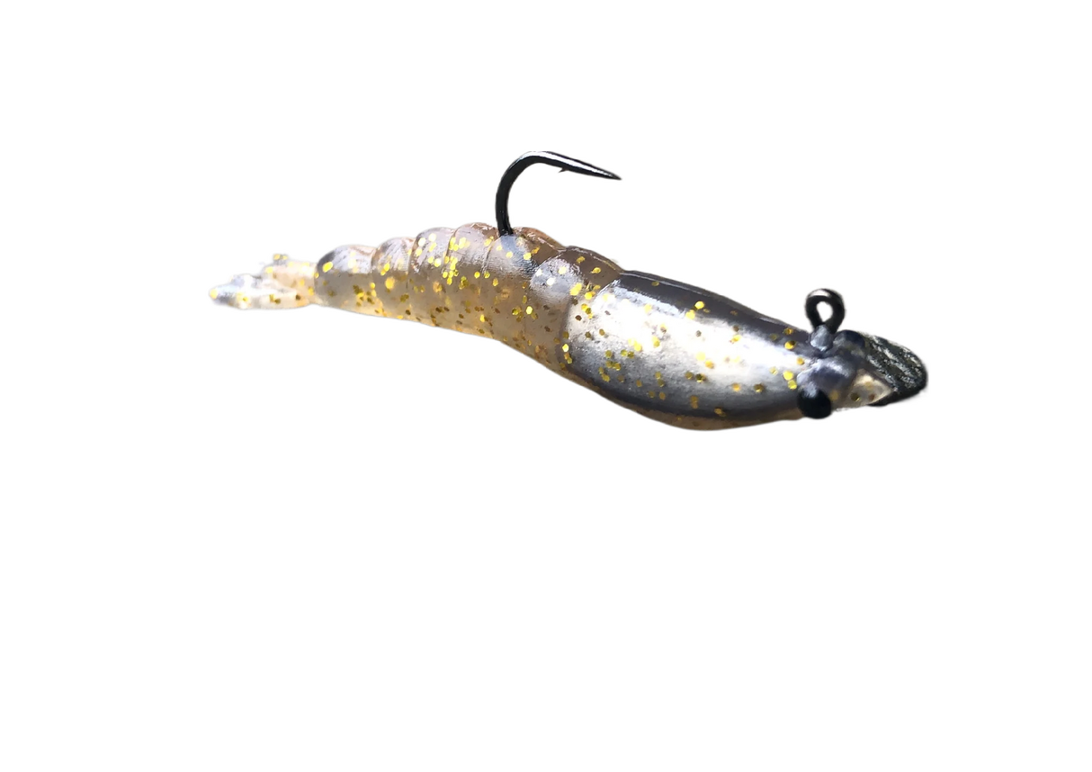 Mmd Soft Prawn 50mm Heavy Soft Plastic Lure ^