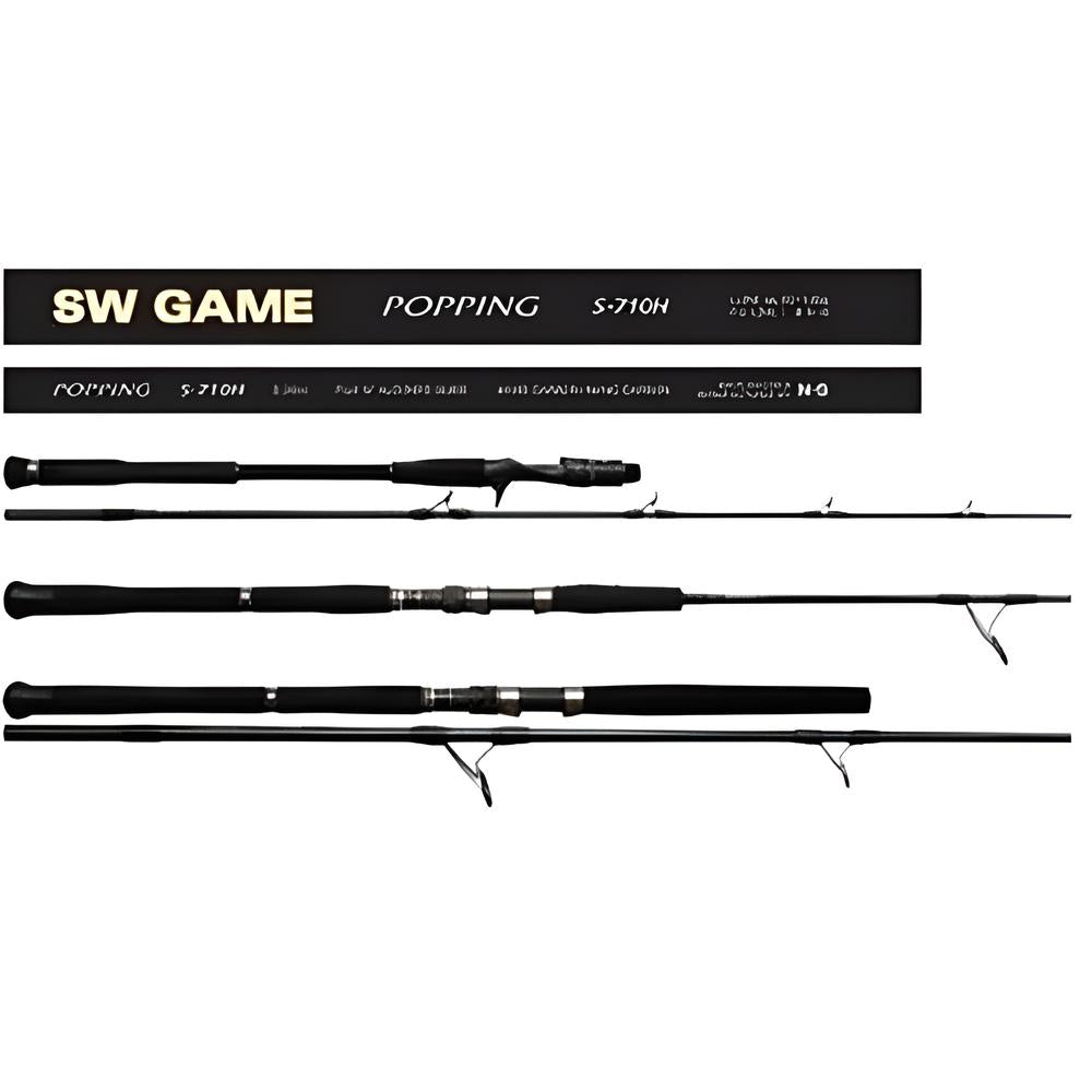 Ns Sw Game Slow Jig Overhead Rod [sz:6&#39;4&quot;/pe4/2pcbj/b-642h]