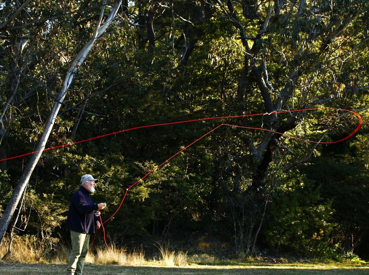 Peter Morse Orange Practice Fly Line