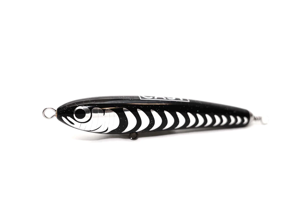 Cast Og 200mm 90g Floating Stickbait Lure [cl:black Pearl Chrome]