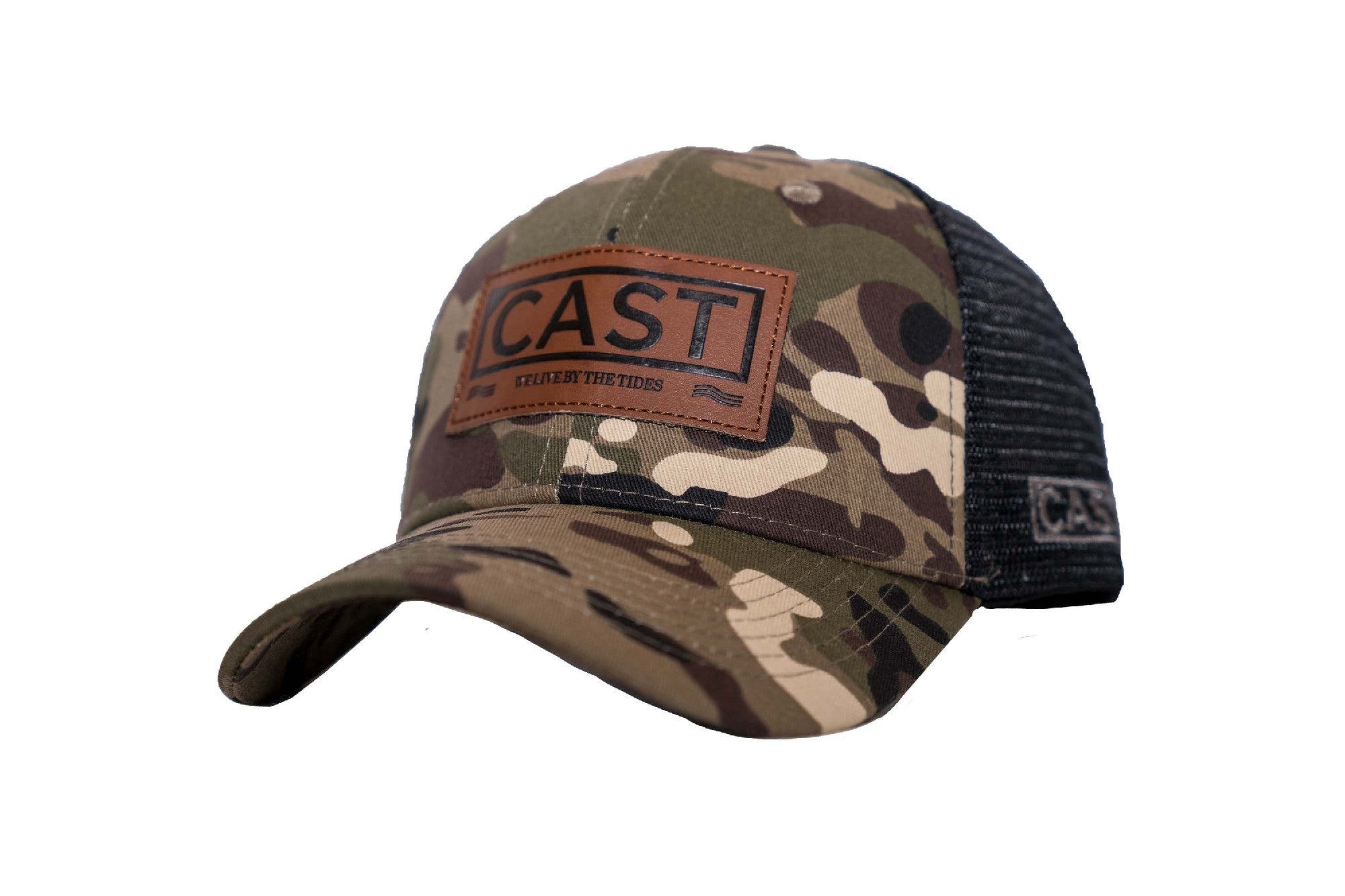 Cast Camo Tides Trucker Cap