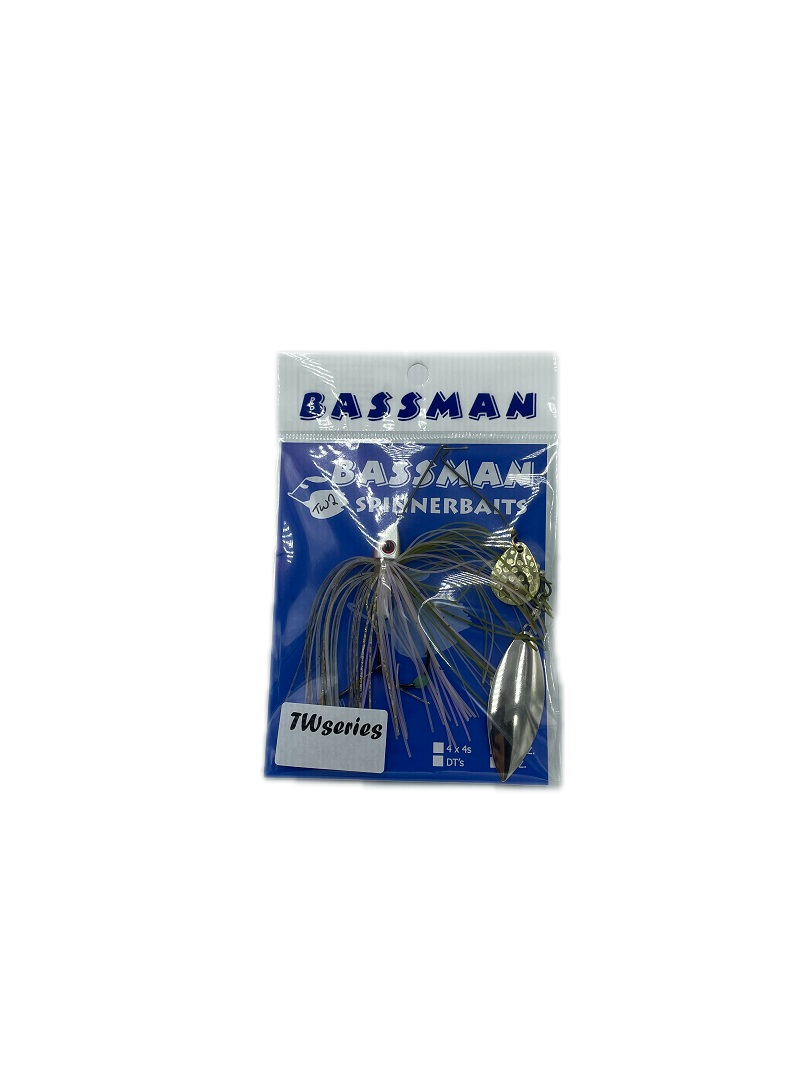 Bassman Shorty 1/2oz Spinnerbait Lure [cl:tw2]