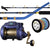 Daiwa Electric Combo Seapower 1200 Seapower 66xxhst Pre-spooled Tanacom Braid 80lb 1000m